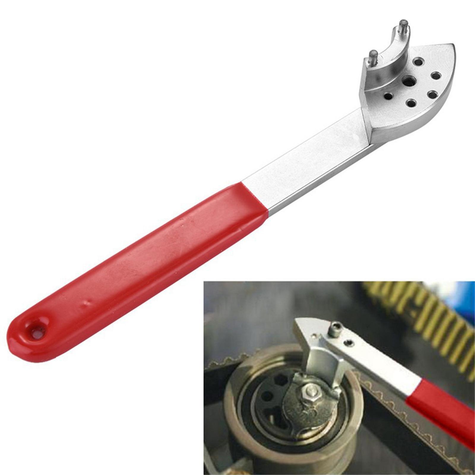 Car Timing Belt Tension Pulley Wrench Tool Accessory Professional Easy to Use Compact