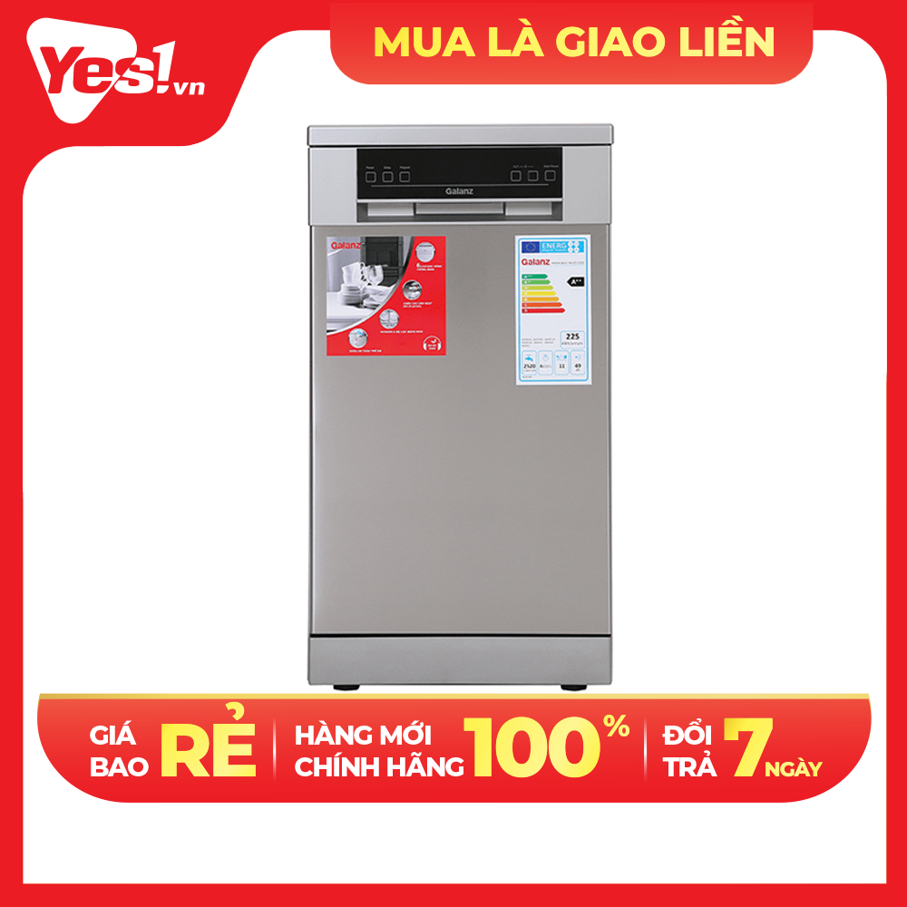 Máy rửa bát Galanz W45A3A401M-0E1(SS) - Hàng Chính Hãng - Chỉ Giao Hồ Chí Minh