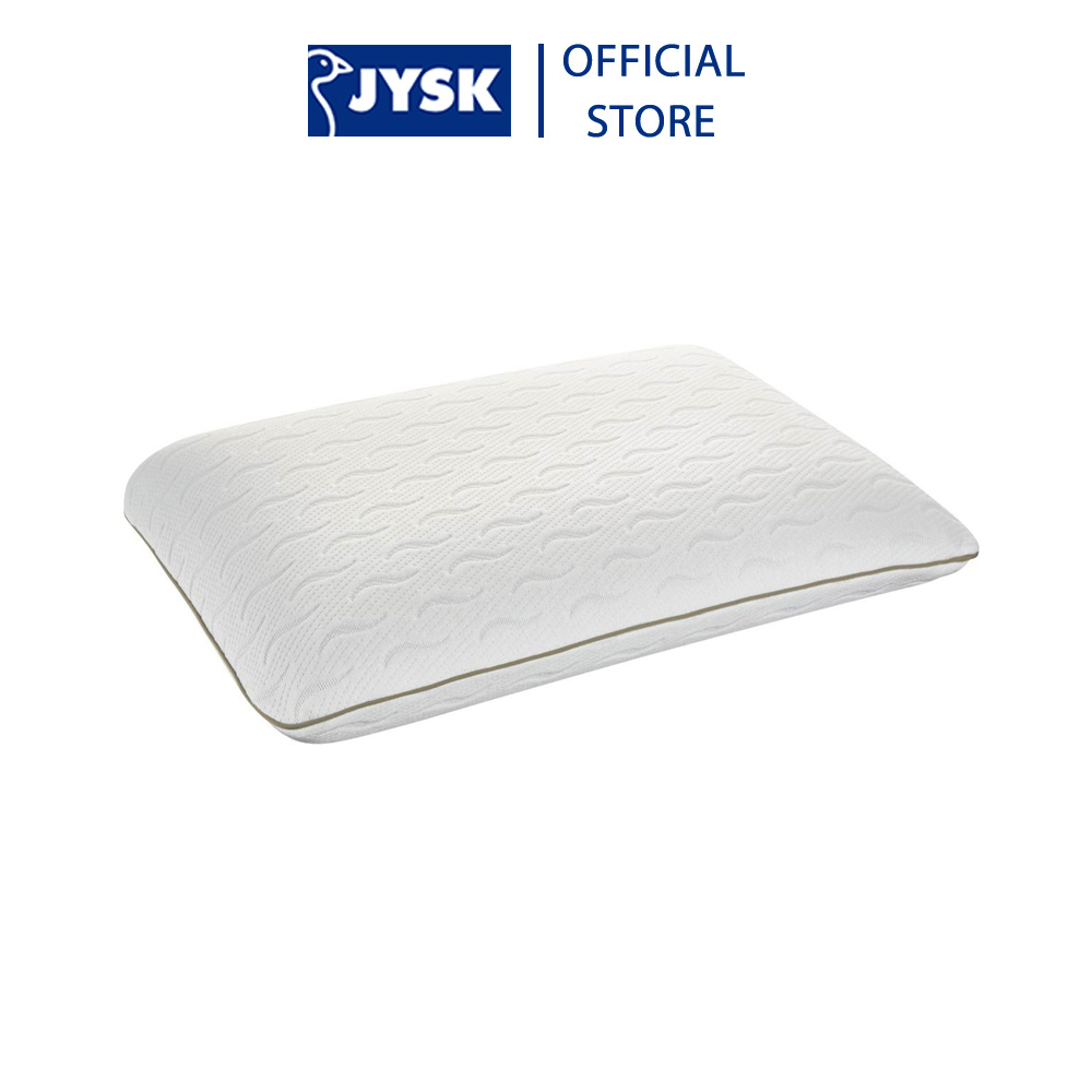 Ruột gối memory foam | JYSK Wellpur Vongsen | trắng | R40xD60xC13cm