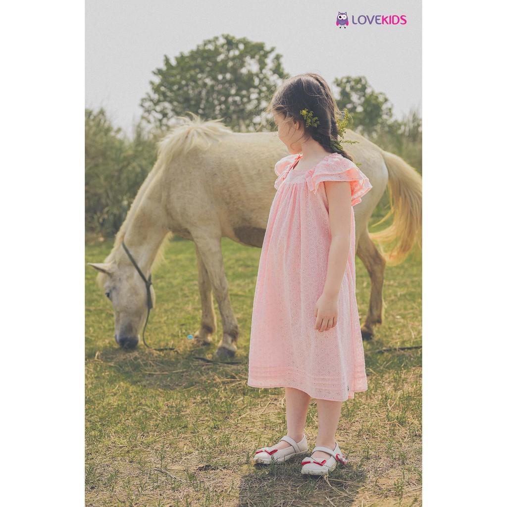 Váy thêu tay bèo bé gái LKG21DR01101 - Lovekids