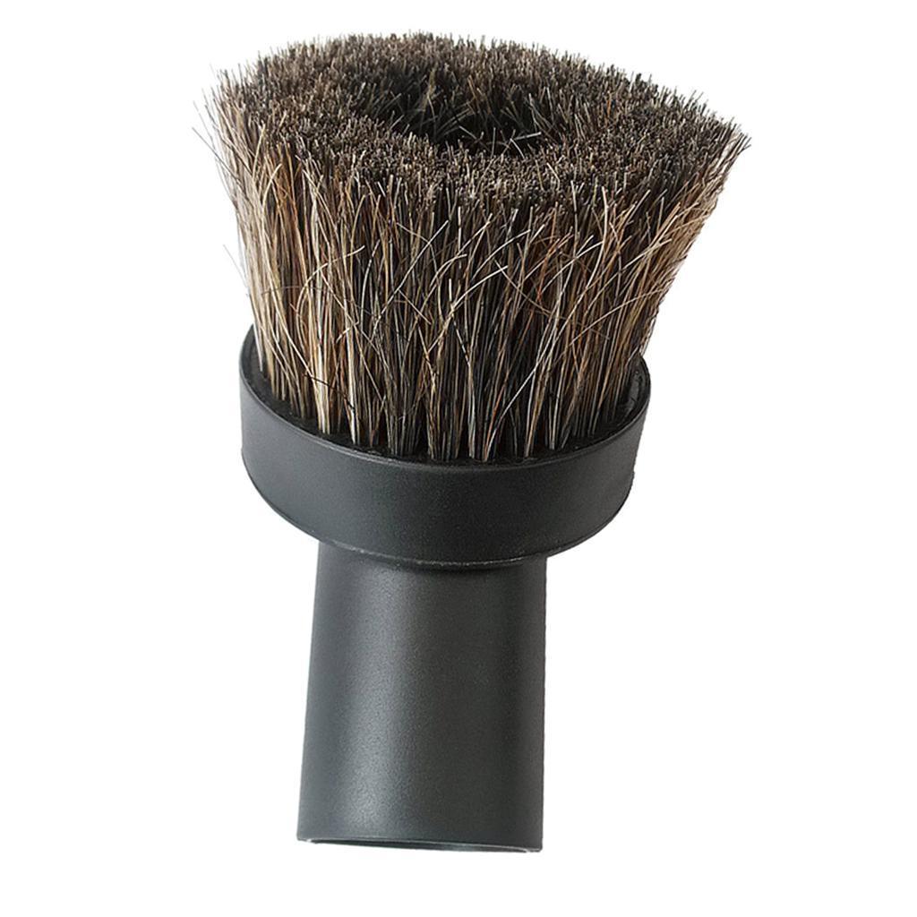 10Pcs 32mm Dia.Round Soft Dusting Brush Dust Tool Vacuum Cleaner Attachment