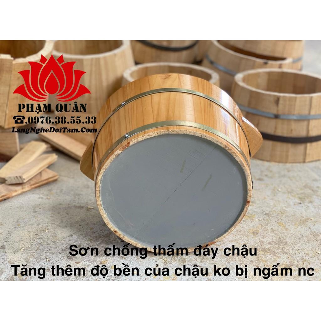 Chậu gỗ ngâm chân,bồn gỗ ngâm chân gỗ thông,thùng gỗ ngâm chân cam kết không đúng hình trả lại