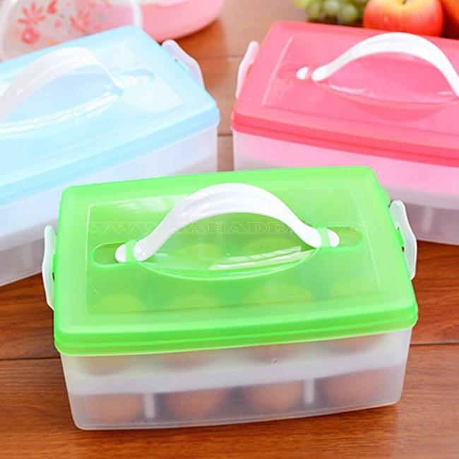 Hộp đựng trứng 2 tầng 24 quả