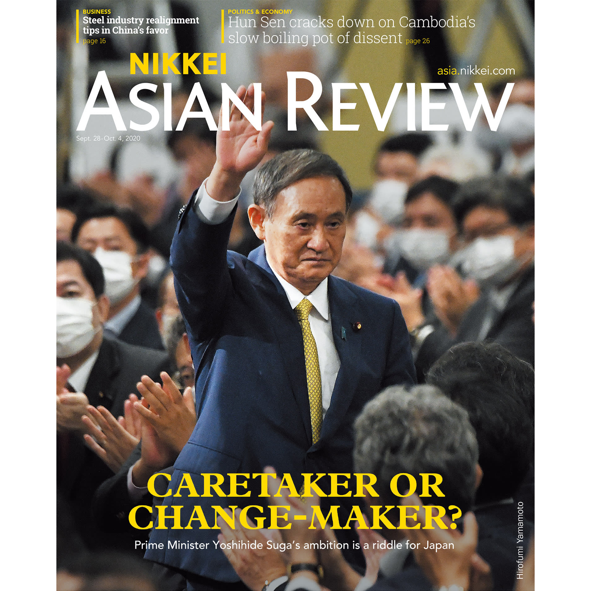 Nikkei Asian Review: CARETAKER OR CHANGE-MAKER? - 38.20, tạp chí kinh tế nước ngoài, nhập khẩu từ Singapore