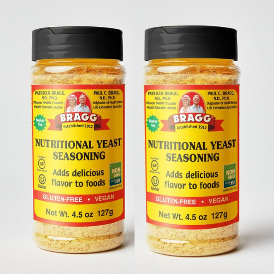 Hình ảnh Men Dinh Dưỡng Nutritional Yeast  Bragg 127g (combo 2 hộp)