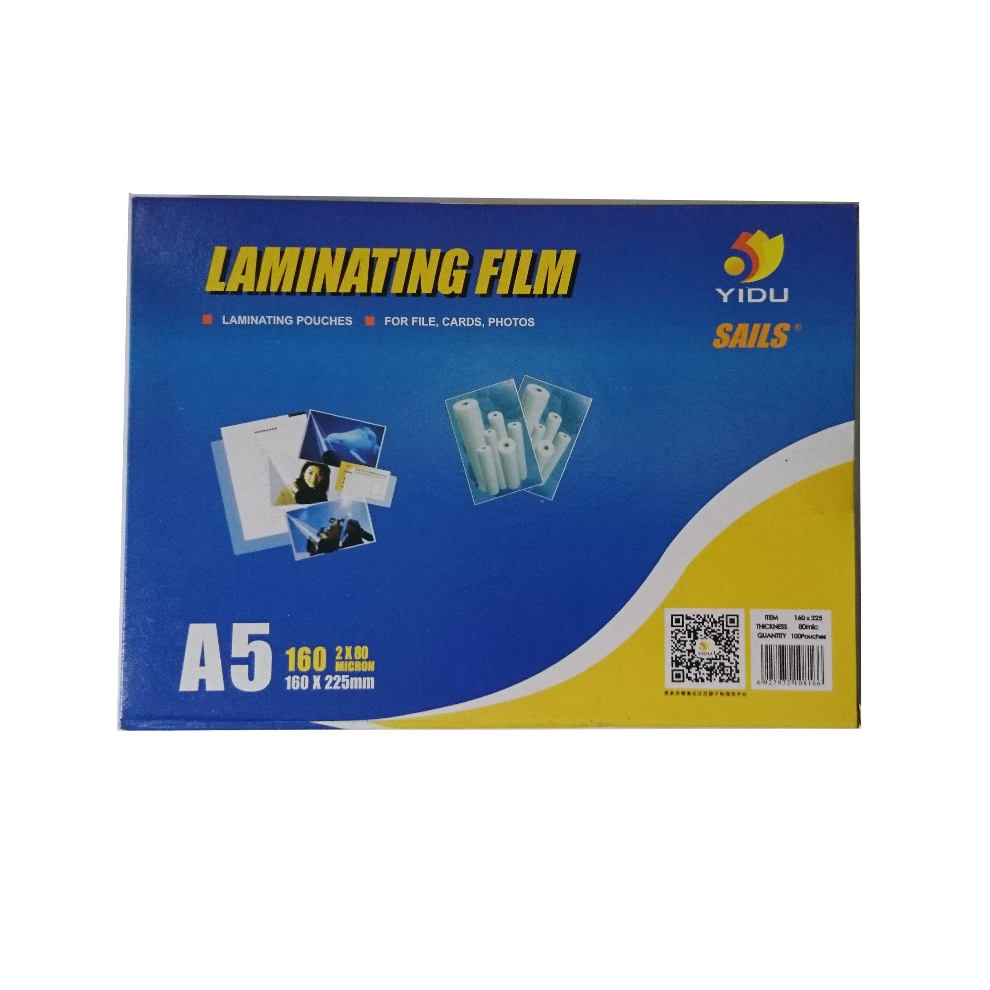 Ép Plastic A5 YIDU 80mic(Laminating Film) - Ép Plastic A4 YIDU 80mic(Laminating Film) - Ép Plastic A3 YIDU 80mic(Laminating Film)