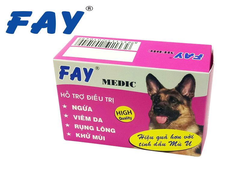 XÀ BÔNG CỤC FAY MADIC HỖ TRỢ GHẺ NGỨA - VIÊM DA Ở CHÓ MÈO