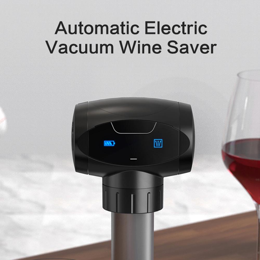 Máy hút chân không rượu bằng điện chạy bằng pin với đèn Led cảnh báo