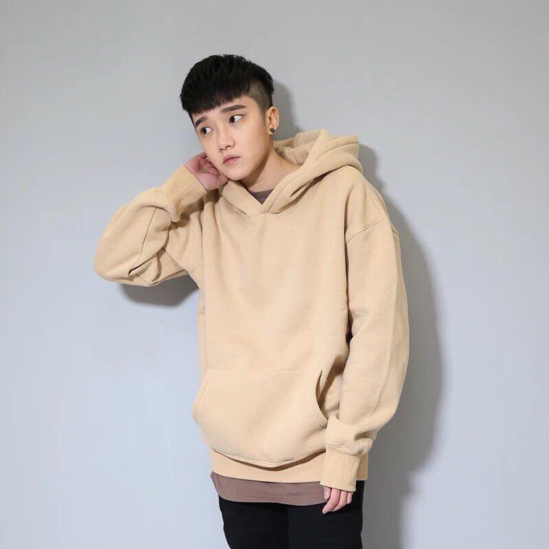 Áo Hoodie  Phong Cách Nam Màu Trơn Dễ Mặc - FMGV16_05