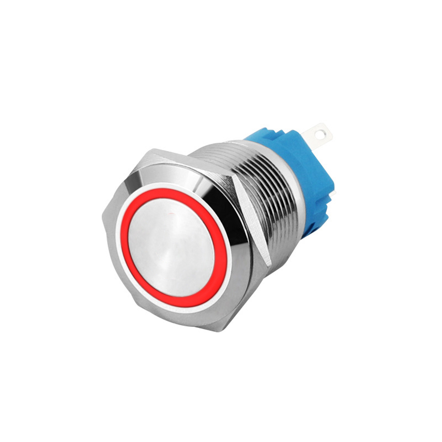 Nút nhấn công tắc tự khóa 12mm Vỏ INOX chống thấm nước