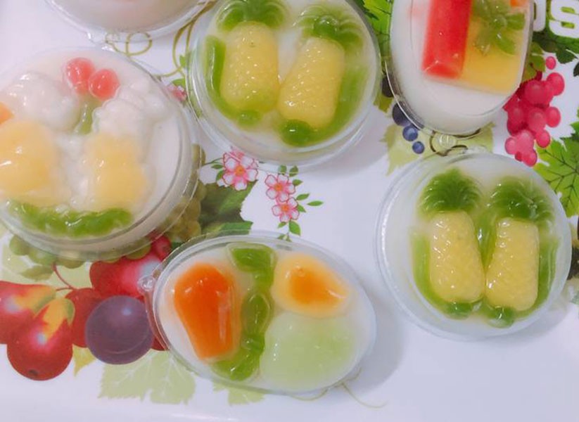 Combo 20 Khuôn Làm Thạch Rau Câu Bánh Flan 20 Mẫu Khác Nhau Ngộ Nghĩnh