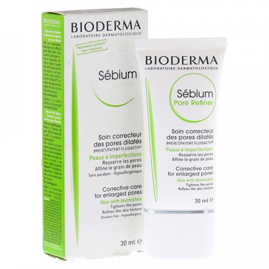 Kem Dưỡng Da Làm Se Khít Lỗ Chân Lông Giảm Bóng Nhờn BIODERMA Sebium Pore Refiner 30ml