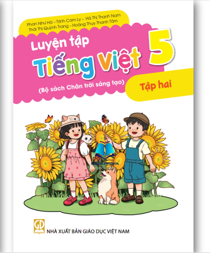 Sách - Luyện tập Tiếng Việt 5 - Dành cho buổi học thứ hai (Bộ sách Chân trời sáng tạo) ( Tập 1 +2 )