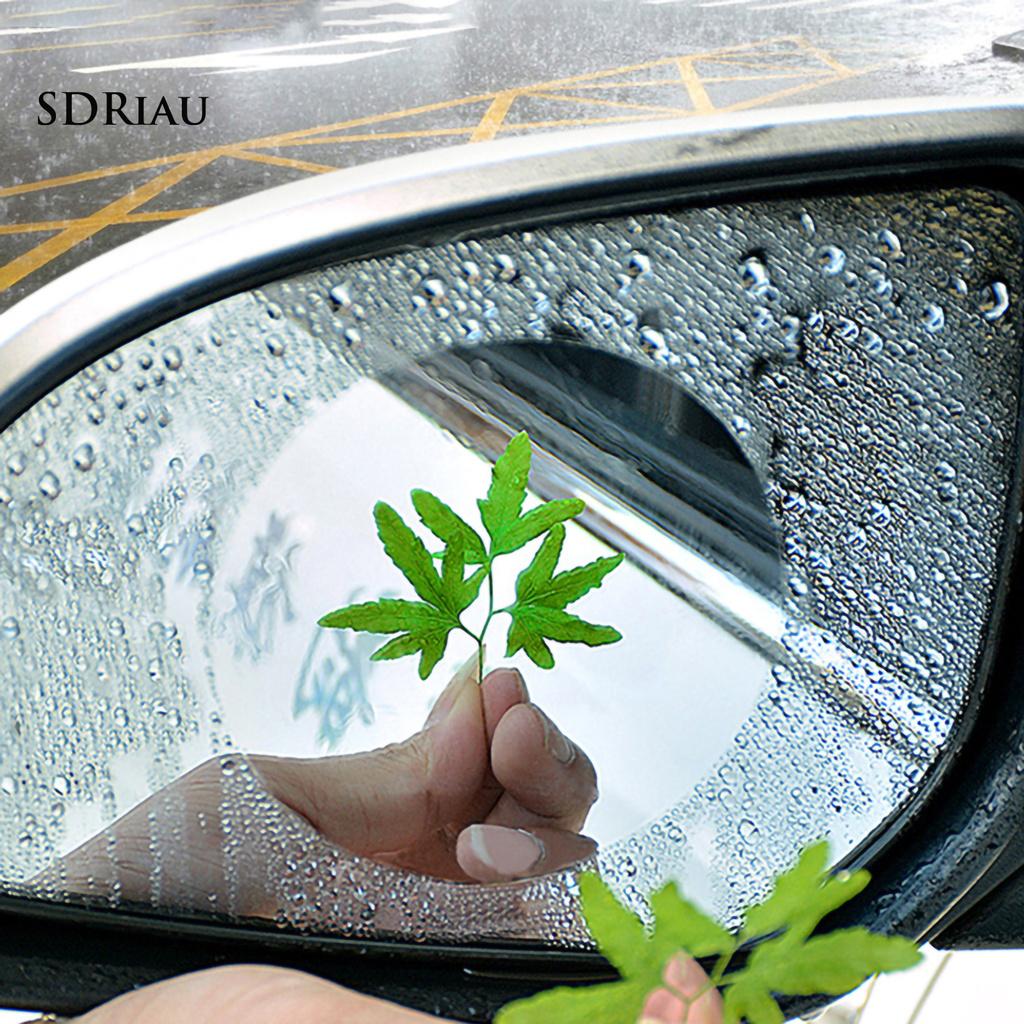 2 Miếng Dán Chống Nước Cho Kính Chiếu Hậu Xe Hơi