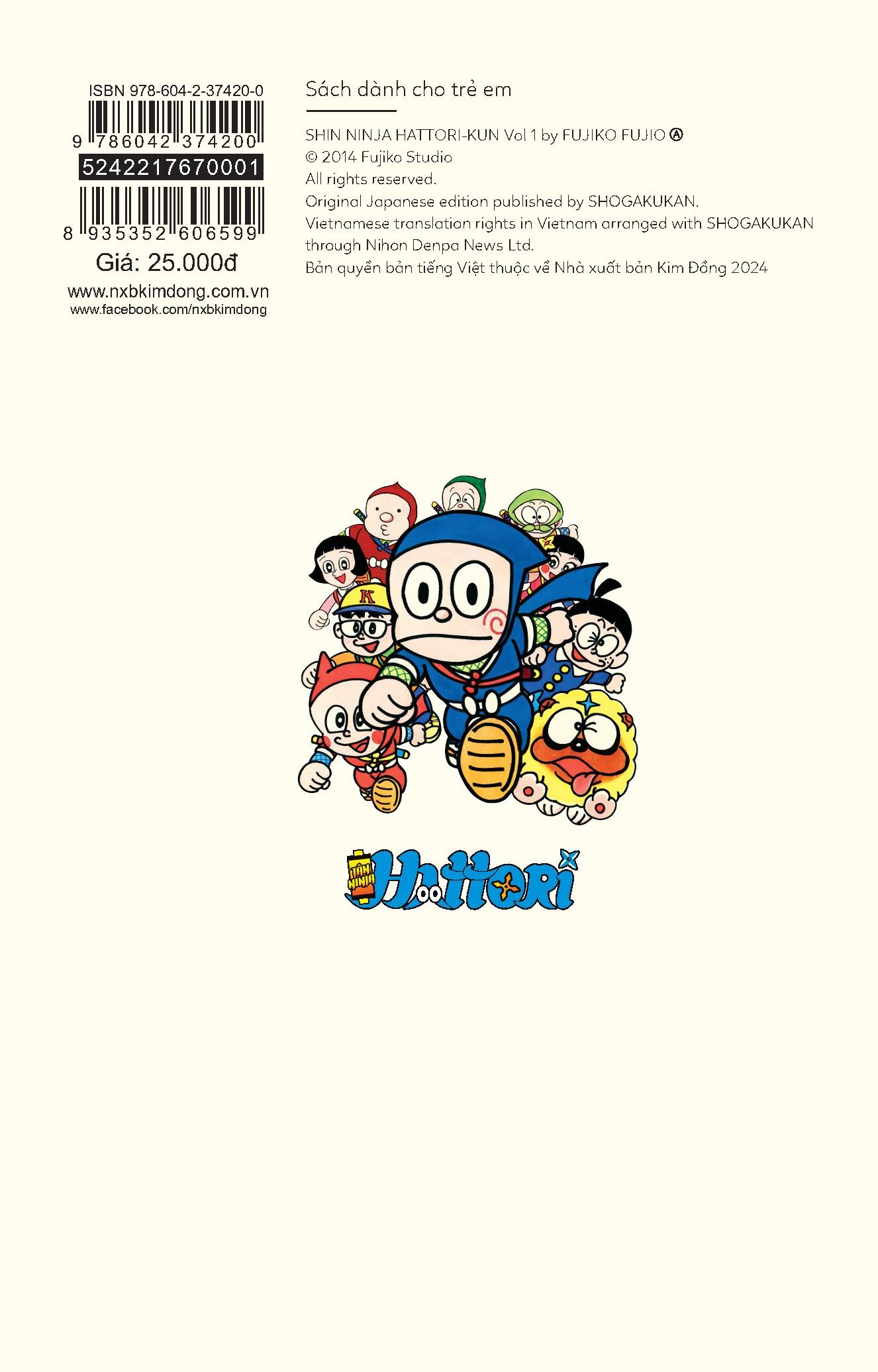 Tân Ninja Hattori - Tập 1