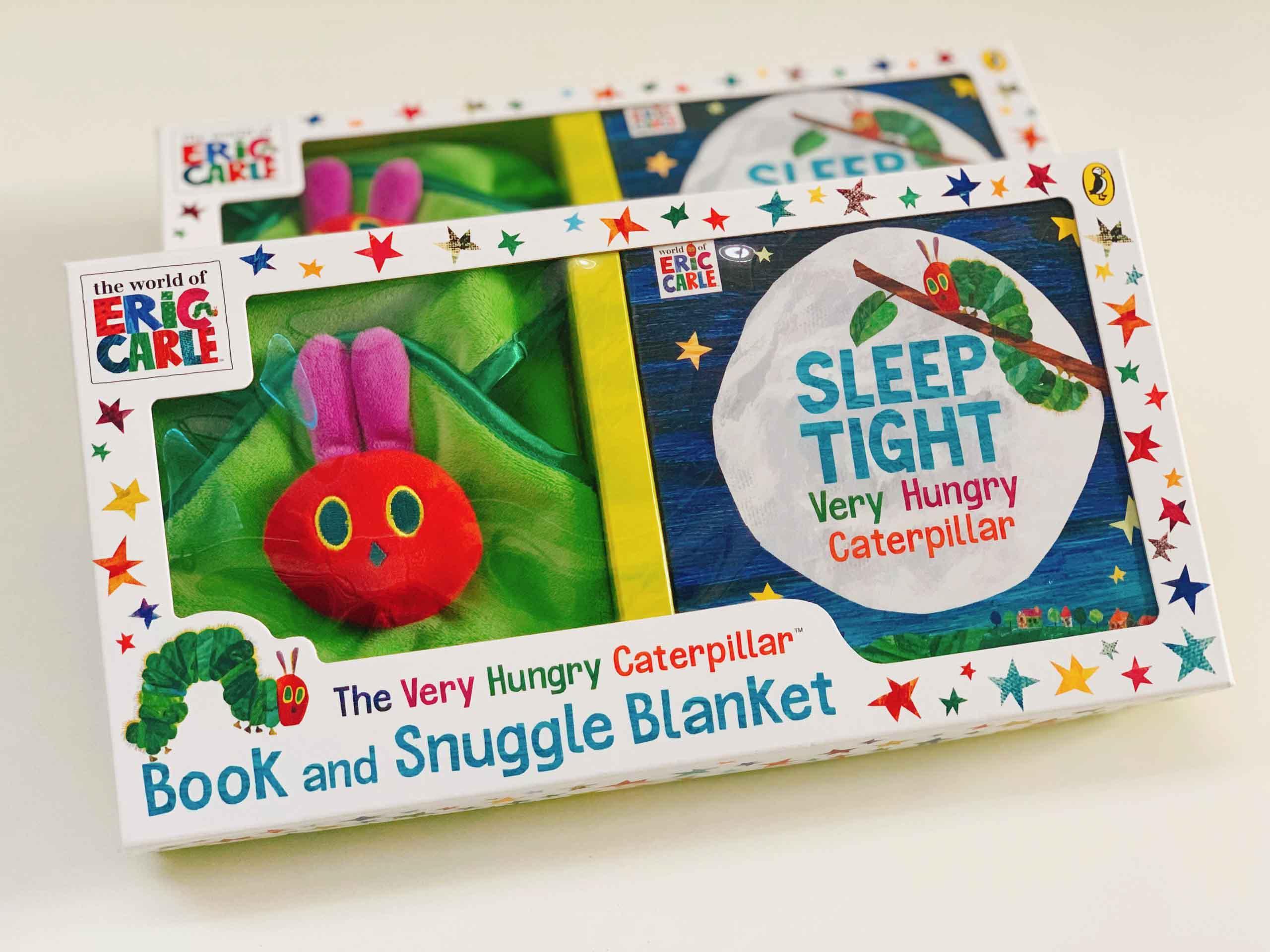 The Very Hungry Caterpillar Book and Snuggle Blanket