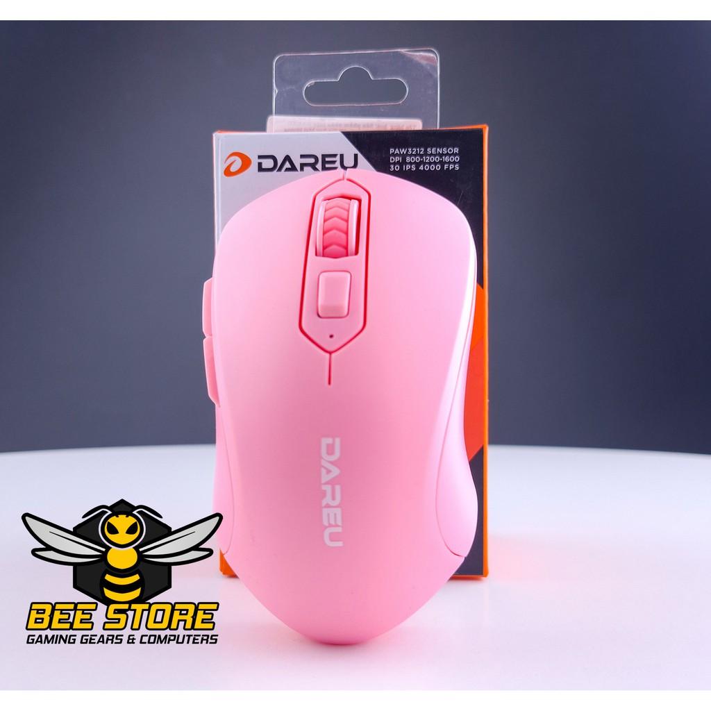 Chuột không dây chính hãng  DAREU - LM115 (Multi Color / Bluetooth / Wireless 2.4Ghz