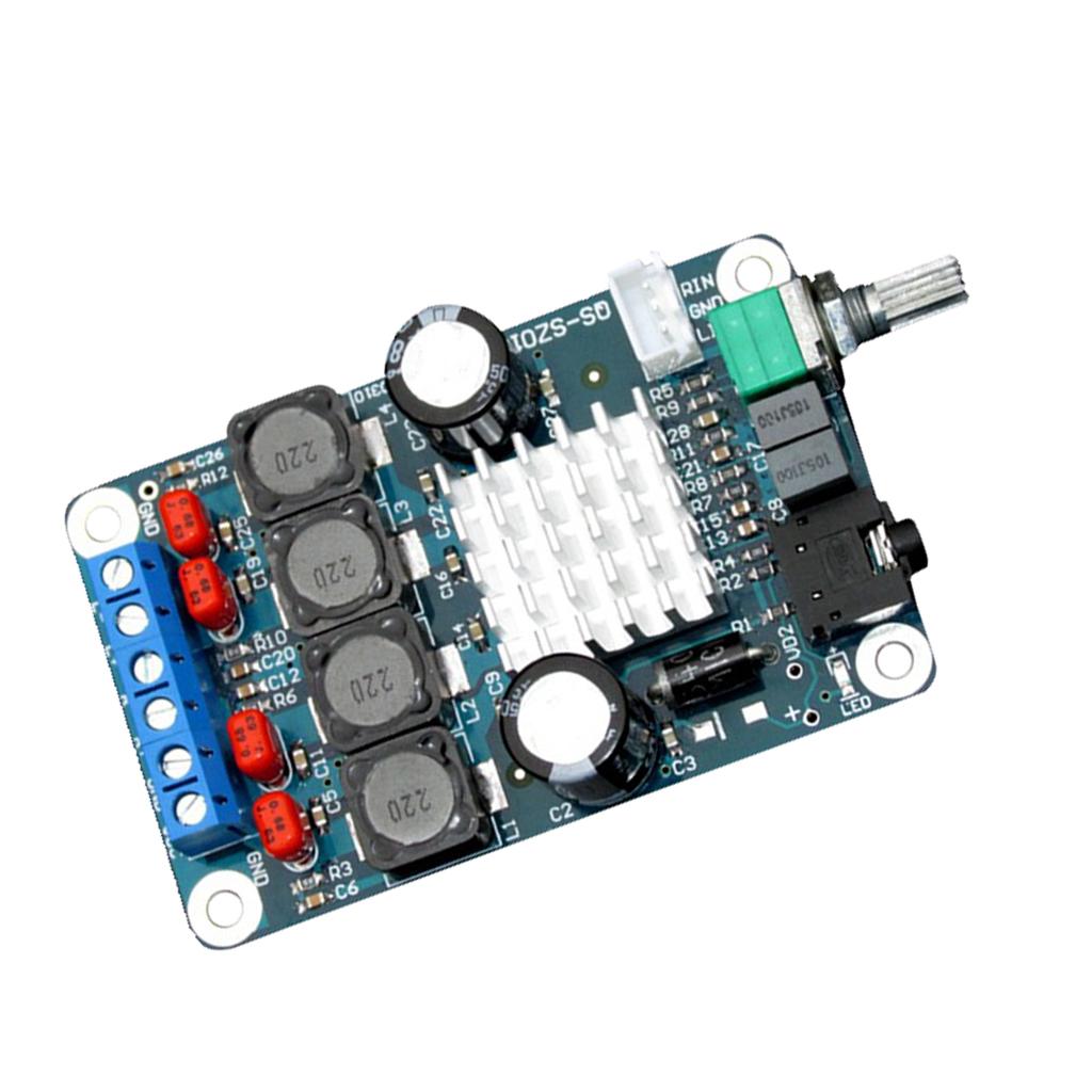 2x50W TPA3116D2 Dual Channel Amplifier Amp Board For Home DIY Audio System