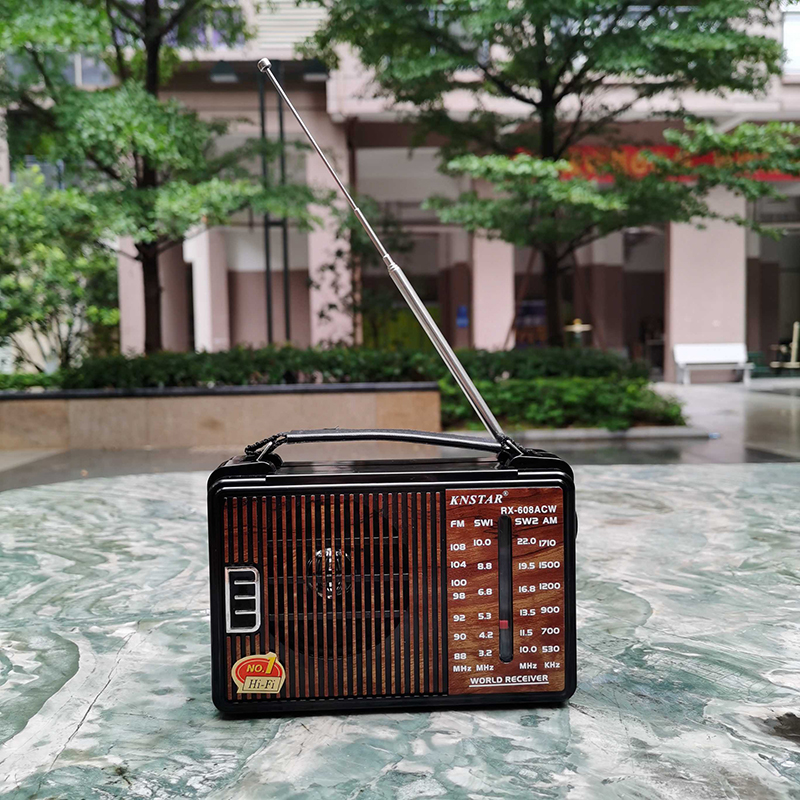 Đài radio nghe FM KNSTAR RX-608ACW 4 Băng tần Hàng Chính hãng