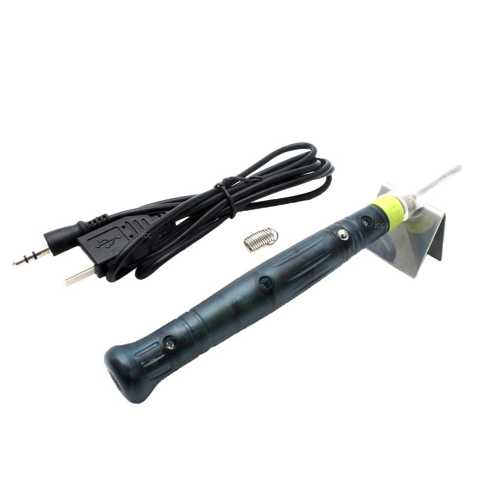 Mini 5V 8W USB Soldering Iron Pen Tip Electric Powered Welding Touch Switch