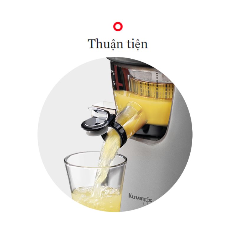 Máy ép chậm Kuvings C7000 (NS-751CBM2) bạc - Hàng chính hãng