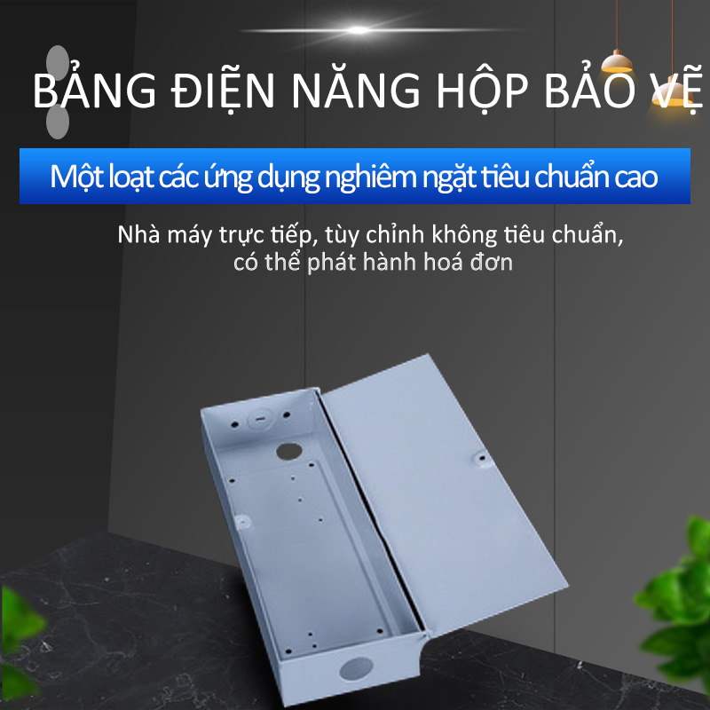 Bảng điều khiển đèn bảo vệ điện hộp/tán tấm tấm đèn hộp/tích hợp trần bảng điều khiển hộp/bộ đèn LED bảng điều khiển Tùy chỉnh sản phẩm phần cứng