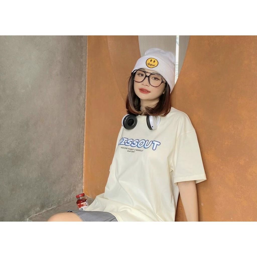 Áo Thun Local Brand Missout Thỏ Nam Nữ Tay Lỡ Oversize Unisex Full Mạc