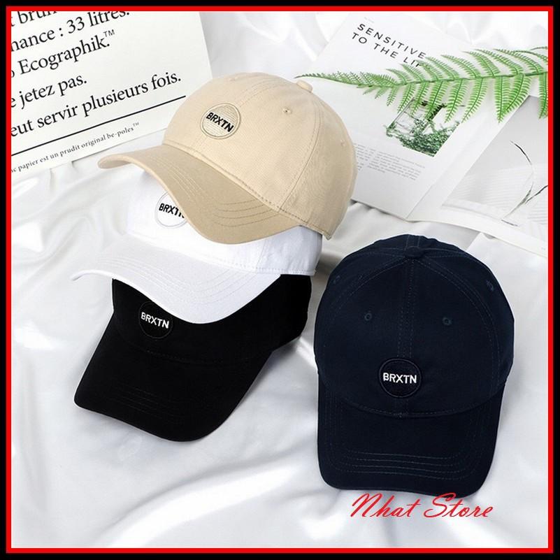 Mũ lưỡi trai thêu chữ BRXTN nhiều màu sắc phong cách Hàn Quốc - Mũ MU05