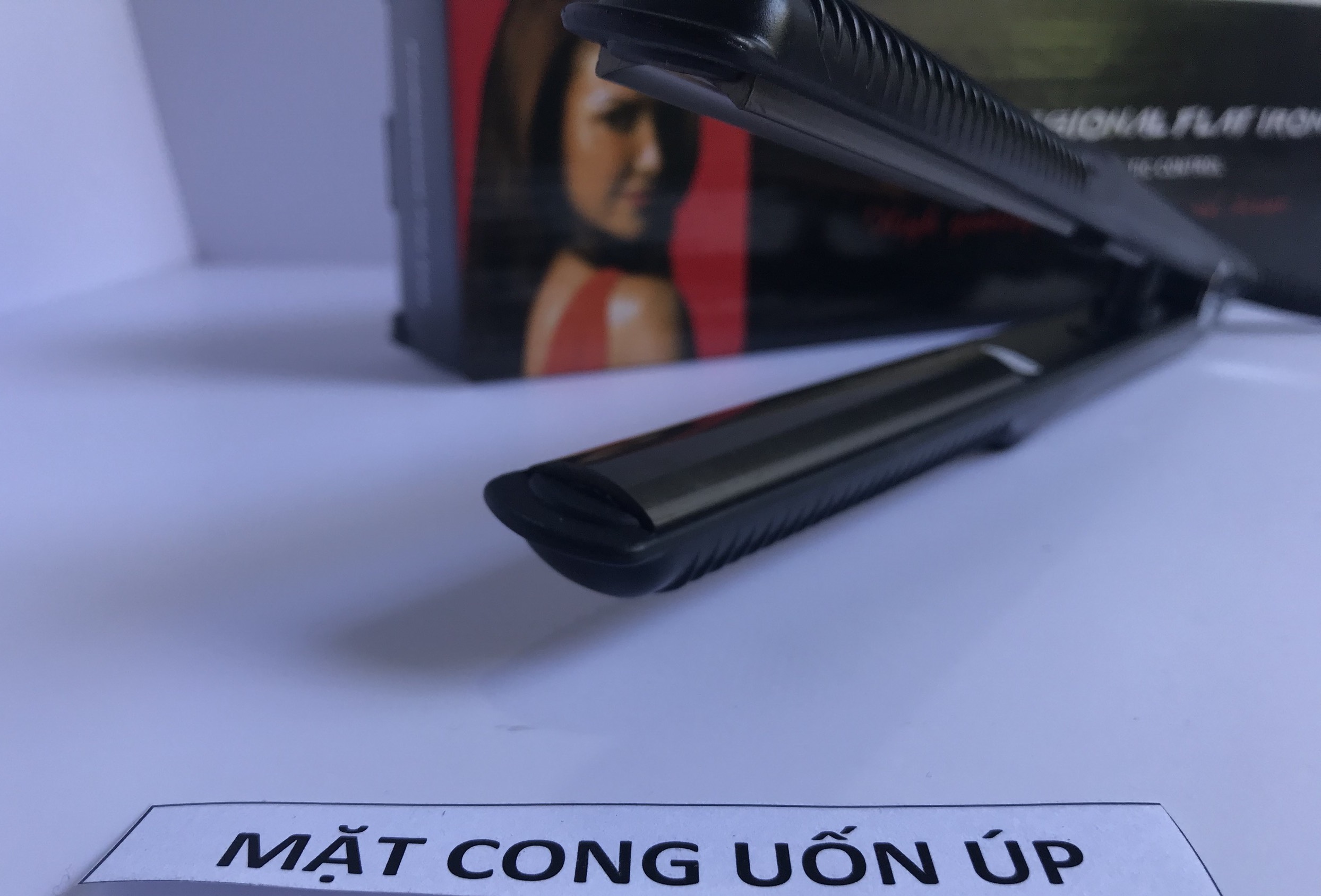 MÁY KẸP TÓC BẢN NHỎ HÀN QUỐC LOẠI 2 MẶT ĐEN
