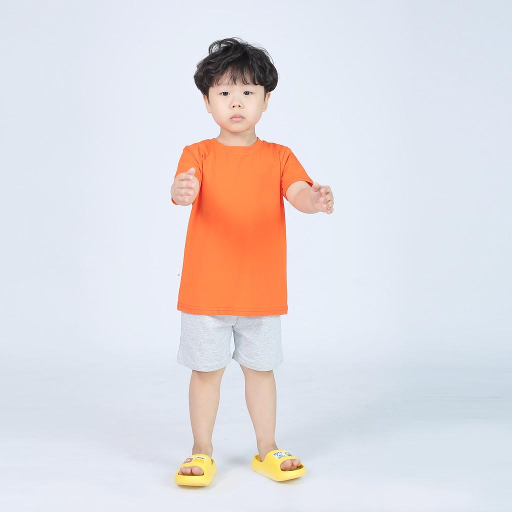 Đồ Bộ Bé Trai Áo Thun Quần Đùi BabyloveGo Chất Liệu Cotton Sợi Thoáng Mát Co Giãn Cho Trẻ Từ 8-38kg