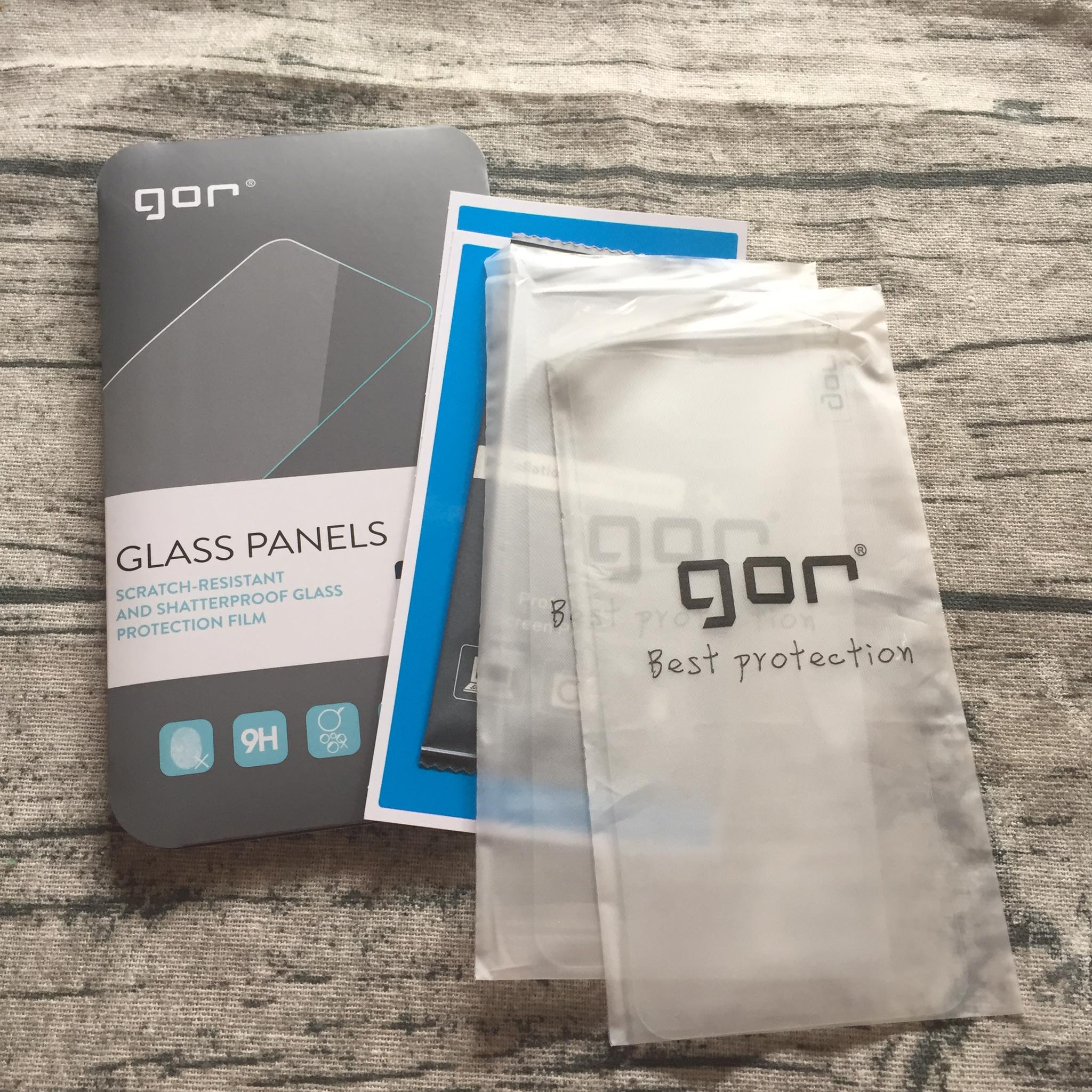 Bộ 2 Kính Cường Lực GOR cho iPhone X/XS - Hàng Nhập Khẩu