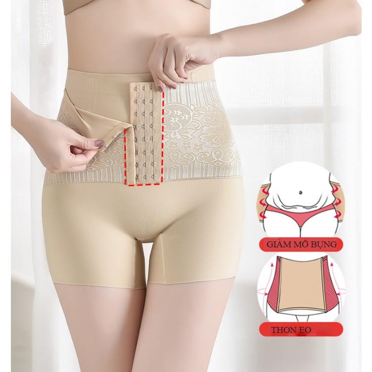 Quần nịt bụng nguyên khối siêu co dãn Quần gel định hình vùng Bụng dưới sát người, không lộ