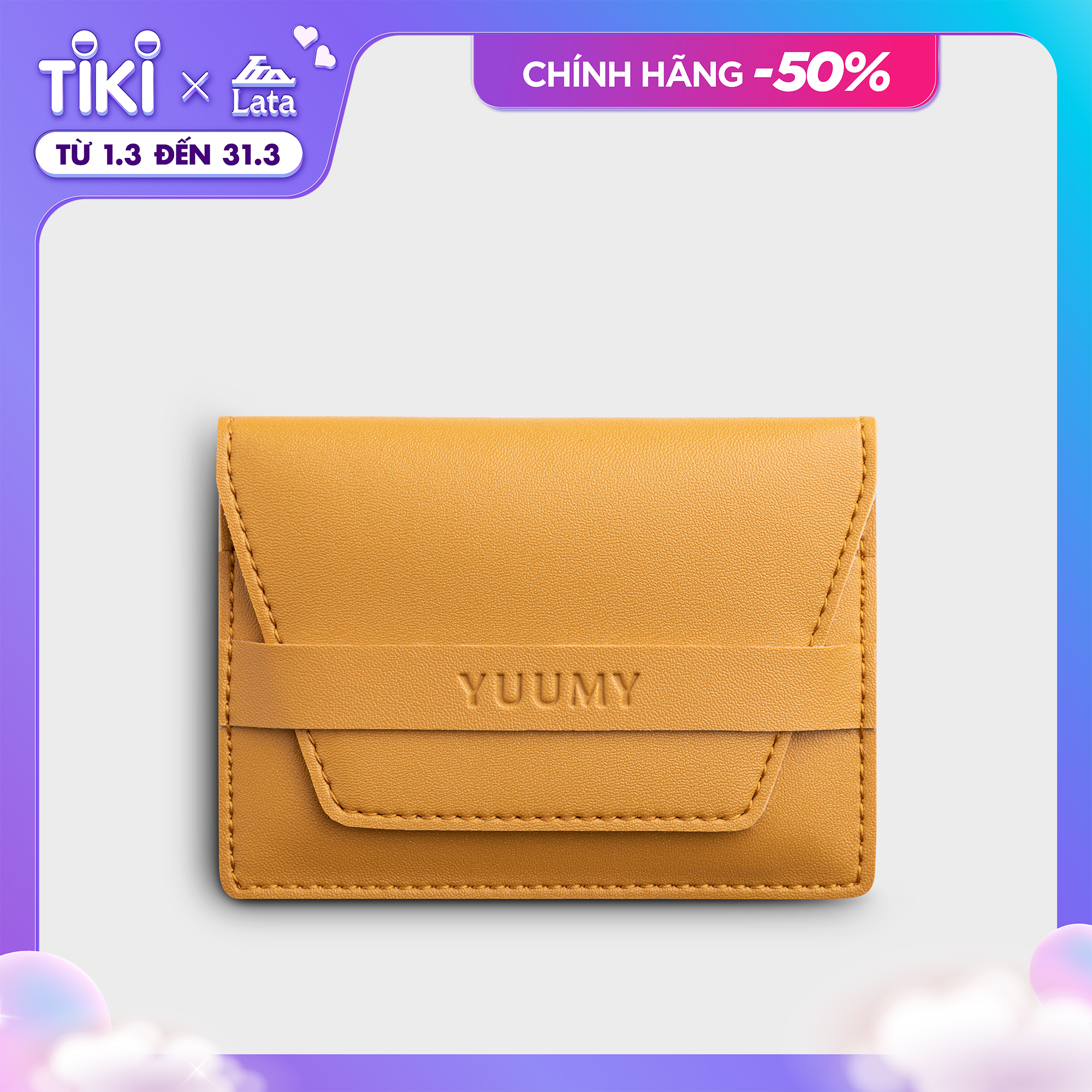 Ví nữ đựng thẻ card YUUMY Seasand YV54