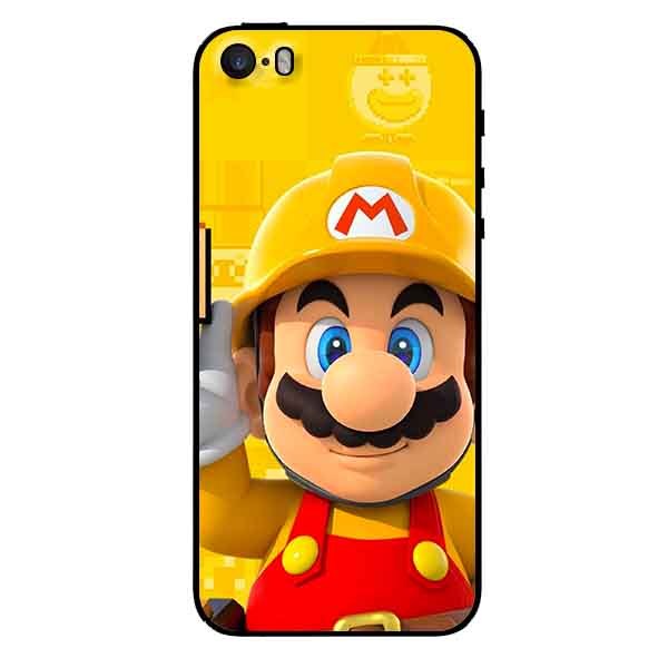 Ốp in cho iPhone 5/5s/5se mẫu M Vàng