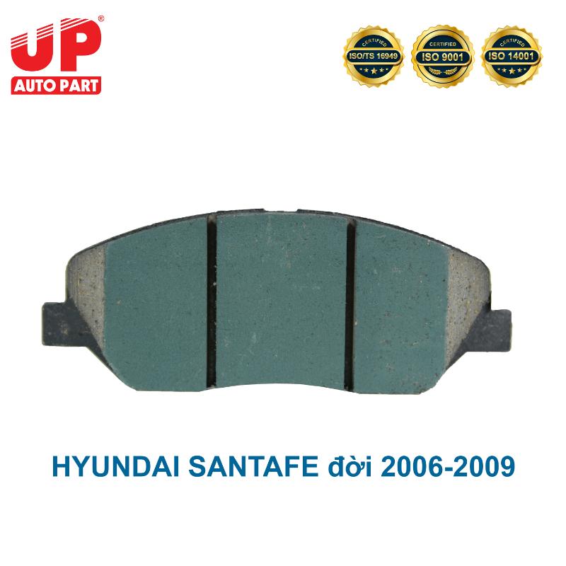 Má phanh bố thắng đĩa trước HYUNDAI SANTAFE đời 2006-2009