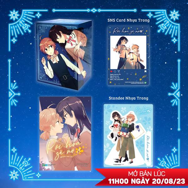 Rồi Hoa Sẽ Nở - Bloom Into You - Tập 8 - Bản Đặc Biệt Có Box - Tặng Kèm SNS Card Nhựa Trong + Standee Nhựa Trong