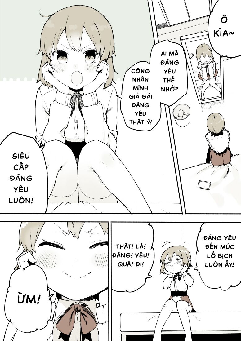 mình không thể ngừng crossdress được... chapter 4 1