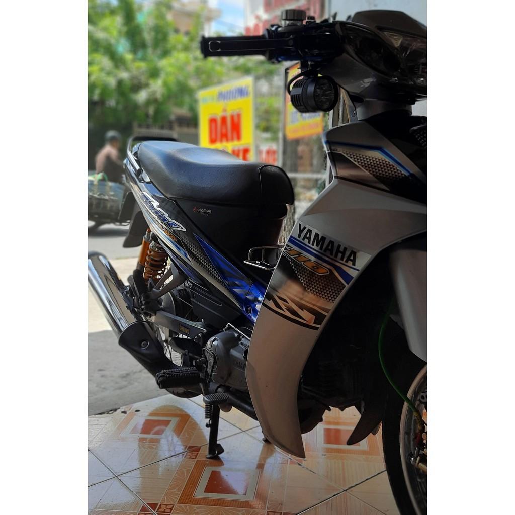 Tem sirius 110 xanh đen crom