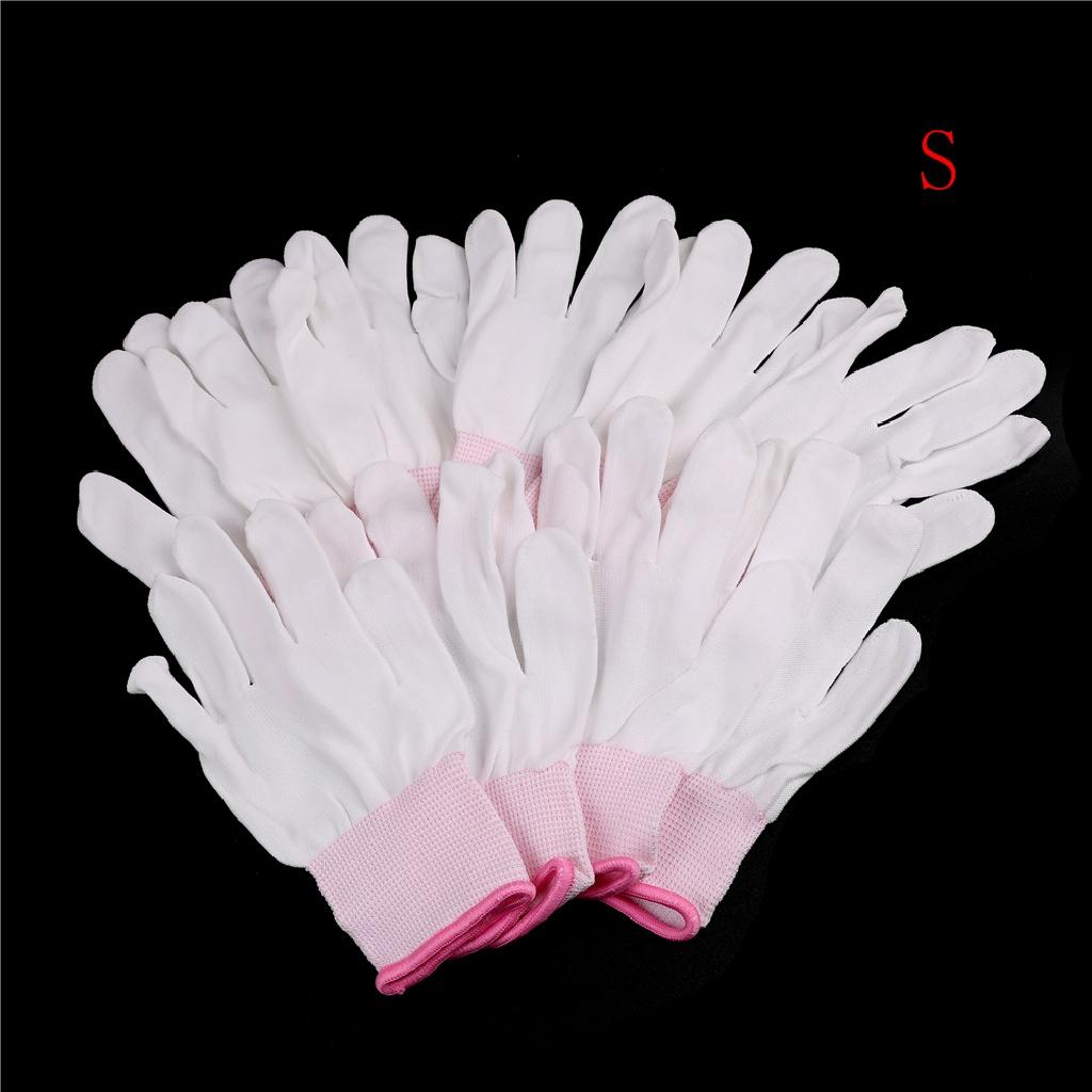 Queenten 5pair Anti static ESD electronic working Gloves pu coated palm coated finger QT