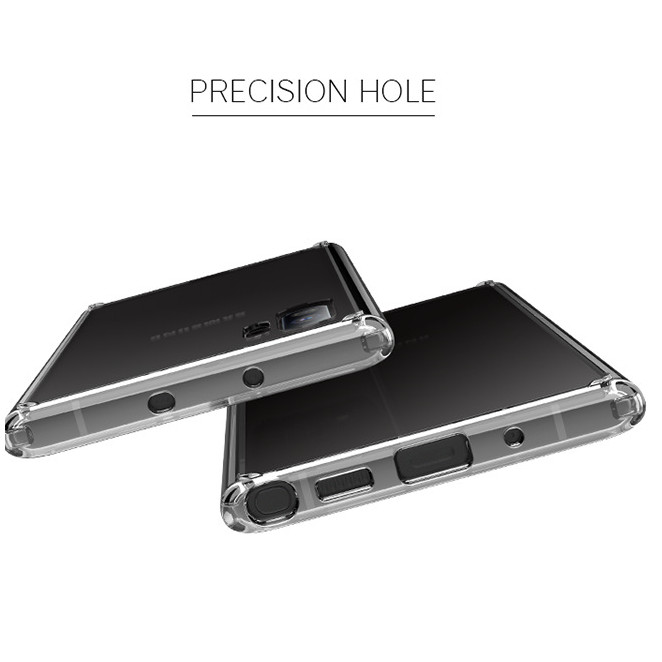 Ốp lưng silicon chống sốc cho Samsung Galaxy Note 10 hiệu Likgus Crashproof (siêu mỏng, chống chịu mọi va đập, chống ố vàng) - Hàng nhập khẩu