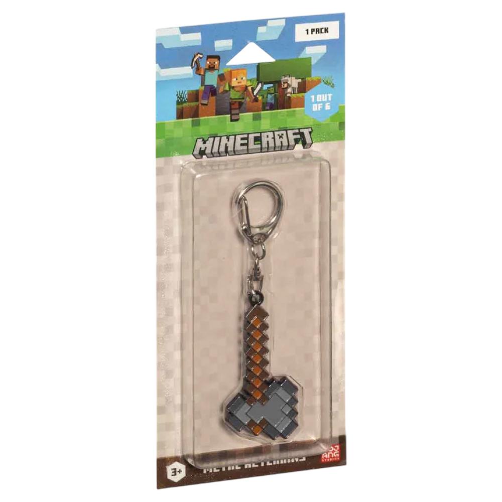 Móc Khóa Minecraft Bằng Kim Loại Mẫu 6 - Mojang Studios AXE/MC6010