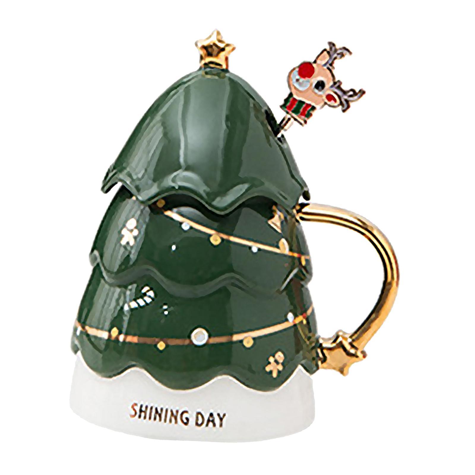 Coffee Mug Cup with Lids for Tea Drinks Women Men Gifts