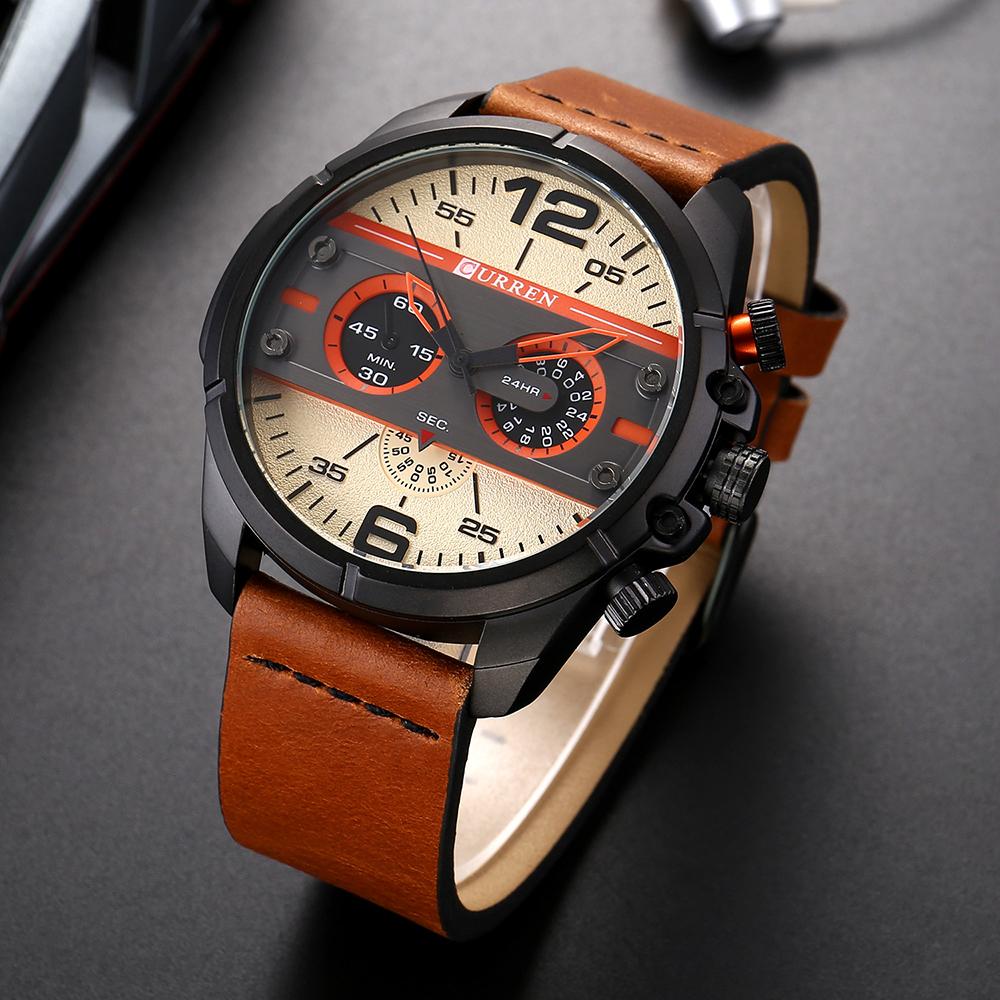 Đồng hồ Quartz Man CURREN 8259 Thời trang độc đáo Thể thao