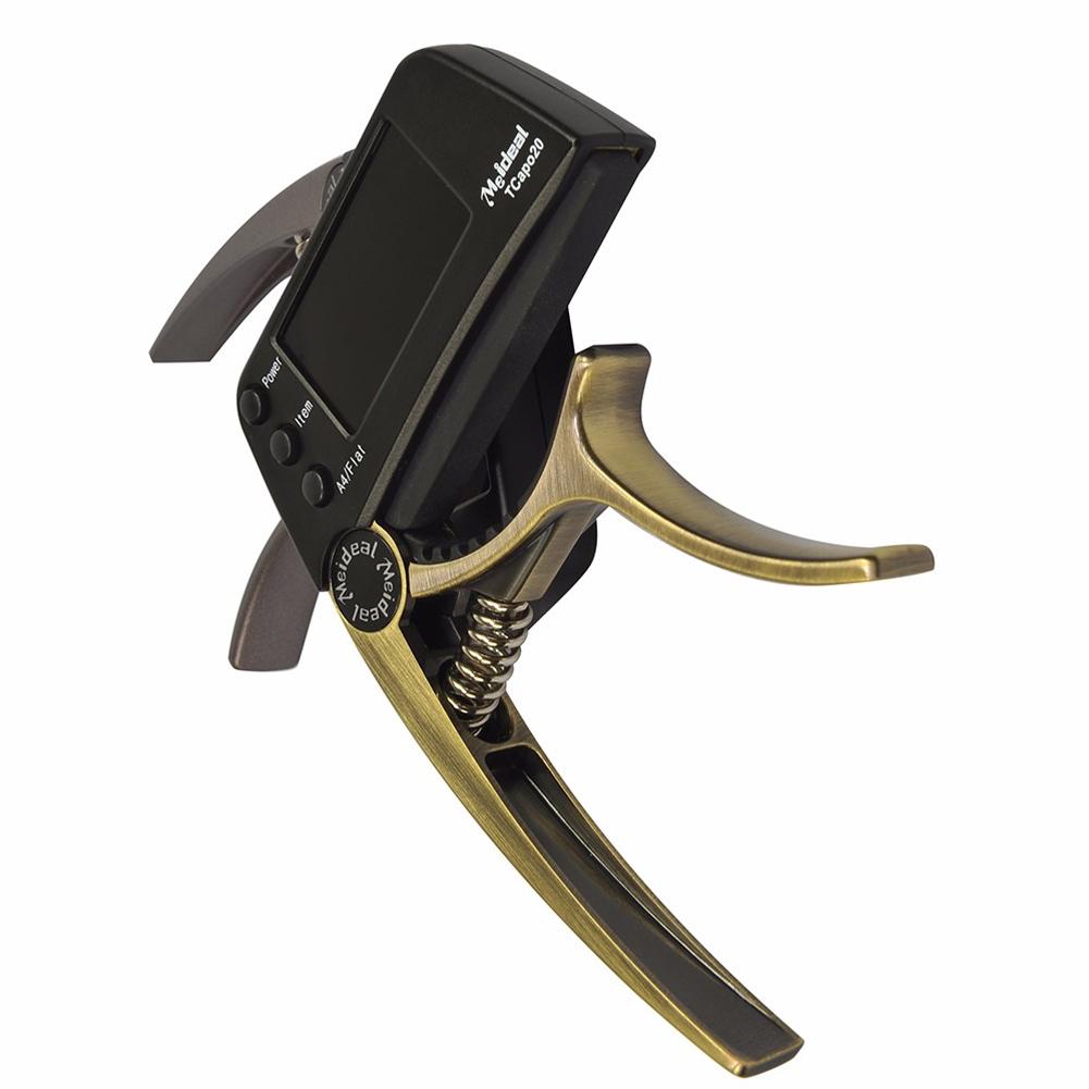 Acoustic Guitar Capo Quick Change Key Guitar Capo Tuner for Electric Guitar Parts Bass Ukulele