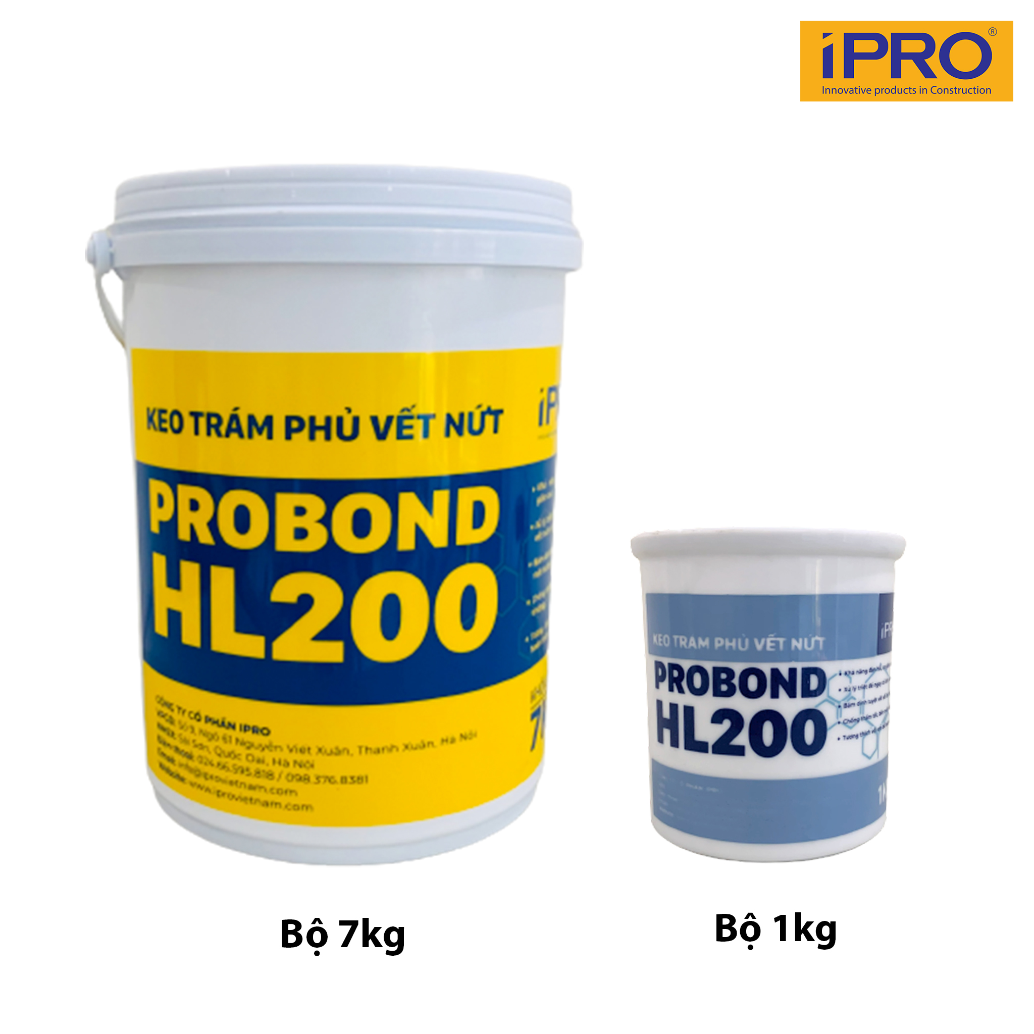 Keo xử lý nứt tường, trám vá tường PROBOND-HL200