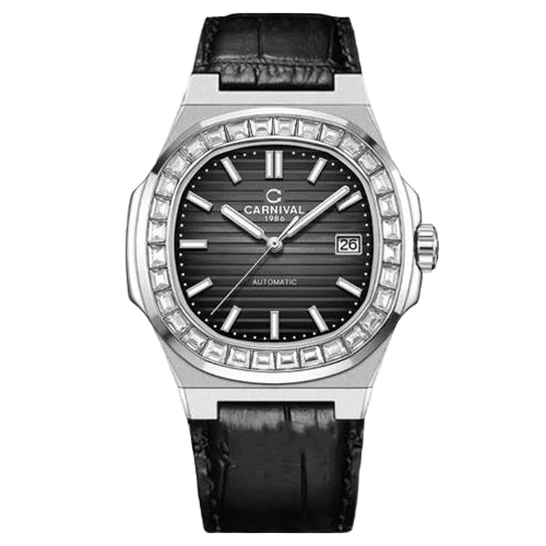 Đồng Hồ Nam Dây Da Carnival Nautilus 8108G-VT-D Automatic - Kính Sapphire - Size 41mm - 2 Màu - 8108G-VT-DD-D - 8108G-VT-DX-X