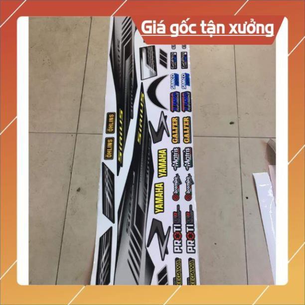 Tem rời sirius xám đen