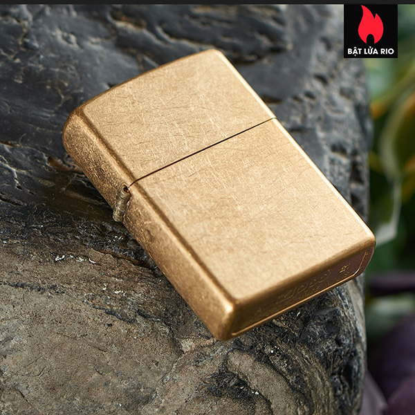 Bật Lửa Zippo 49477 - Zippo Tumbled Brass