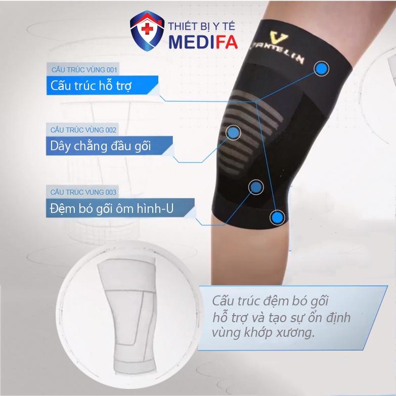Combo 2 băng bảo vệ đầu gối VANTELIN phù hợp cho người vận động nhiều & được yêu thích nhất ở Nhật Bản