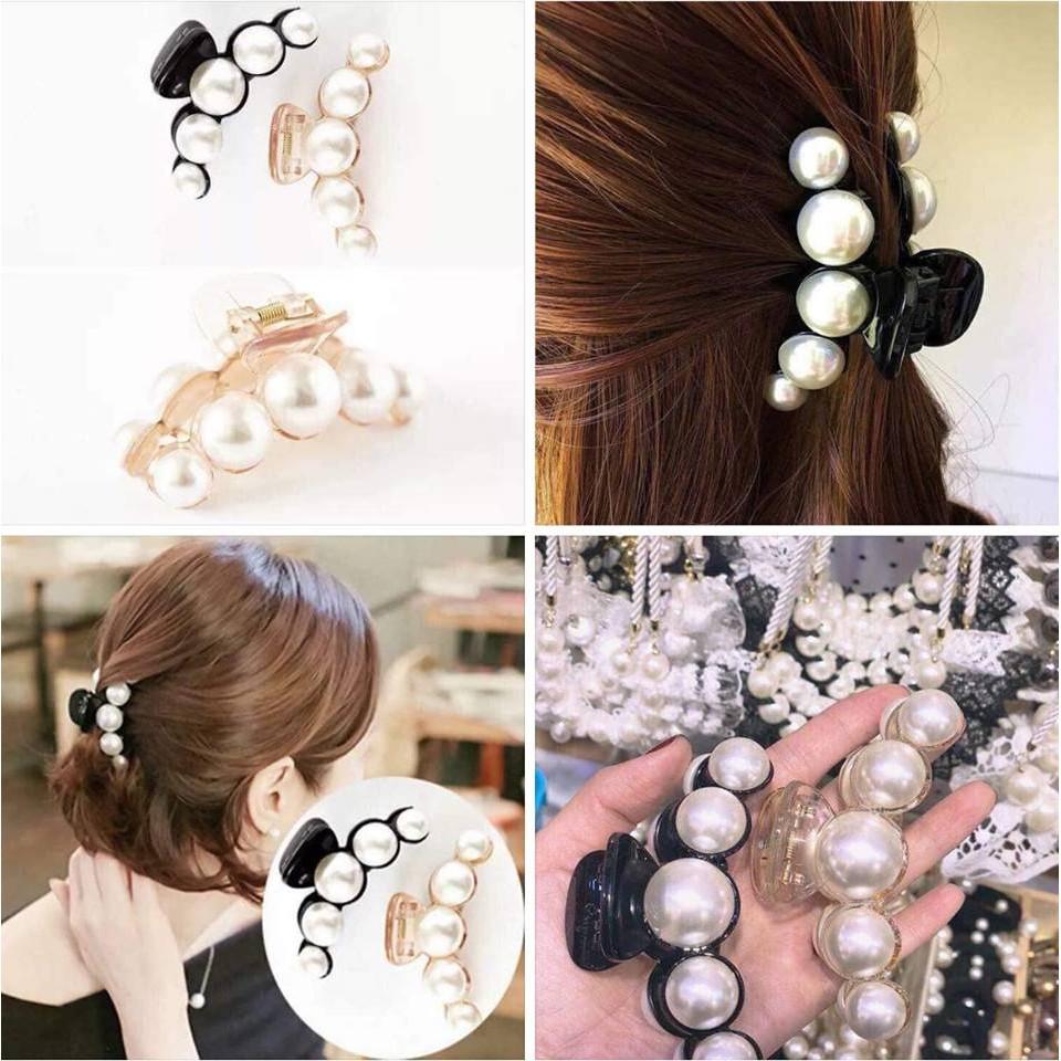 Kẹp Tóc Ngọc Trai Giả Cực Đẹp Cho Phái Nữ
